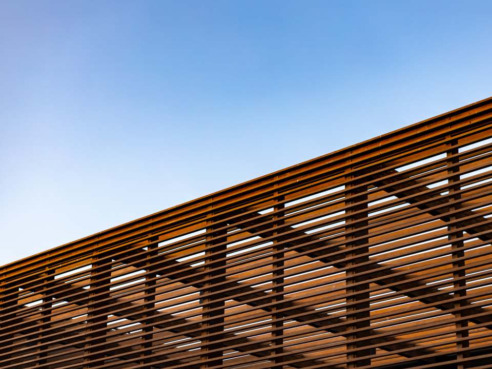 Kész pergola, előkészített elemkészlet